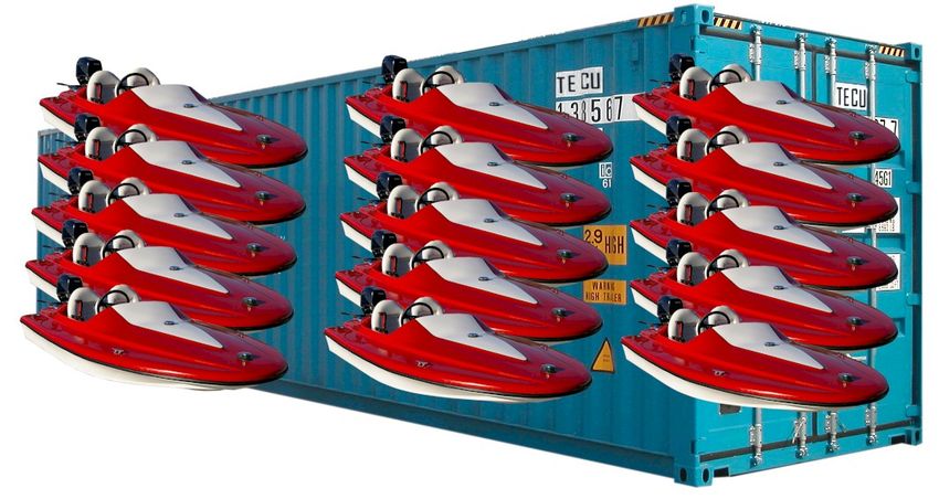 Exhilarator 101 Container Load