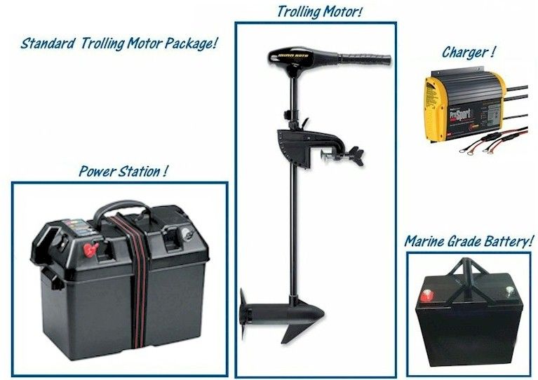 Standard Trolling Motor Package