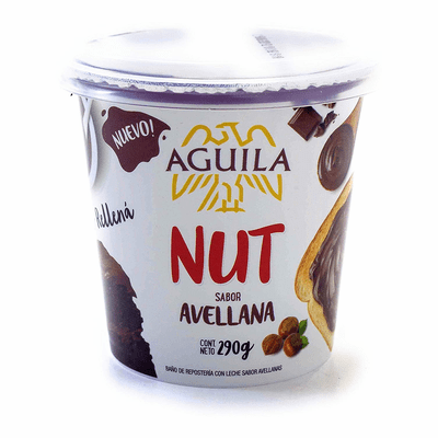 Aguila Nut Sabor Avellana (Hazelnut Spread) Net.Wt 290 Gr