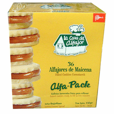 Alfajores de Maicena LA CASA DEL ALFAJOR 450grs - 36 unidades