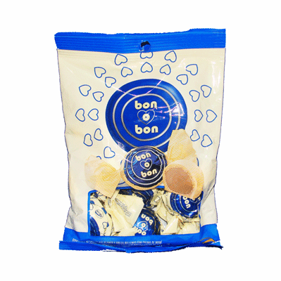 Arcor Bon o Bon Bombones De Chocolate Blanco Y Oblea Rellenos Con Crema De Mani- 6pcs 90g