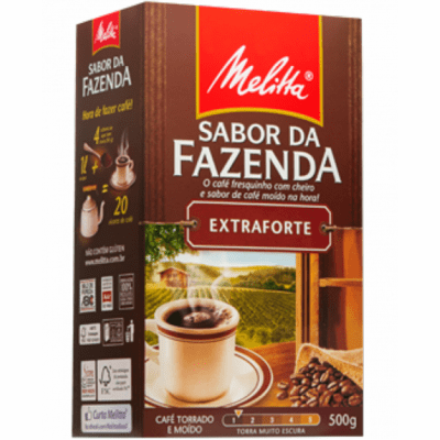 Cafe Melitta Sabor da Fazenda Extra Forte 500 grs.