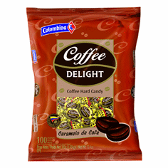 COLOMBINA Caramelo De Cafe 14.5 oz (100 pieces)
