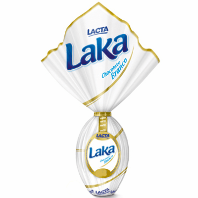 Easter Egg Ovo Lacta Laka Branco 175grs