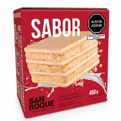 King Kong San Roque Relleno de Manjarblanco 450 g. (16 oz.)