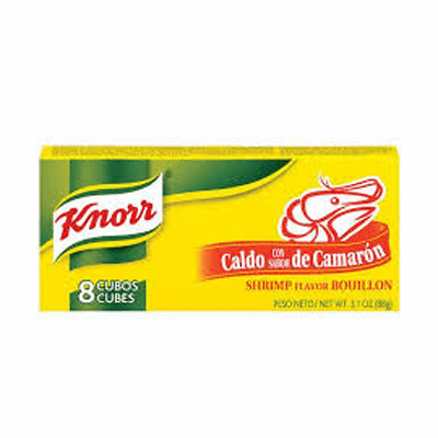 Knorr Caldo con Sabor <br>de Camaron (Shrimp Flavor Bouillon) 8 cubes 88g