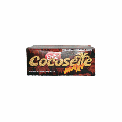 NESTLE Cocosette Maxi Galleta Rellena De Coco 900 grs.(18 pieces of 50 grs.each)