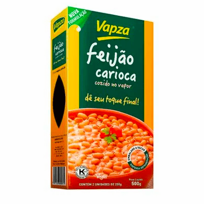 Vapza Feijao Carioca Net.Wt 500 Gr <br><b>Buy 1 Get 1 Free</b>