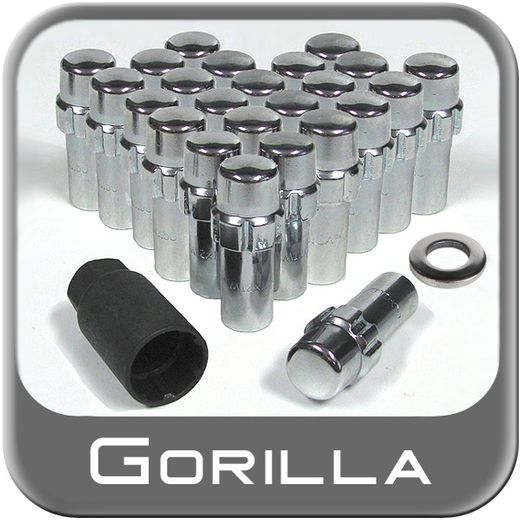 Gorilla® 12mm x 1.25 Wheel Locks from Brandsport Auto Parts (74624N)