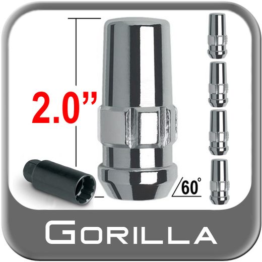 Gorilla® 14mm x 1.5 Wheel Locks from Brandsport Auto Parts (76641NB5)