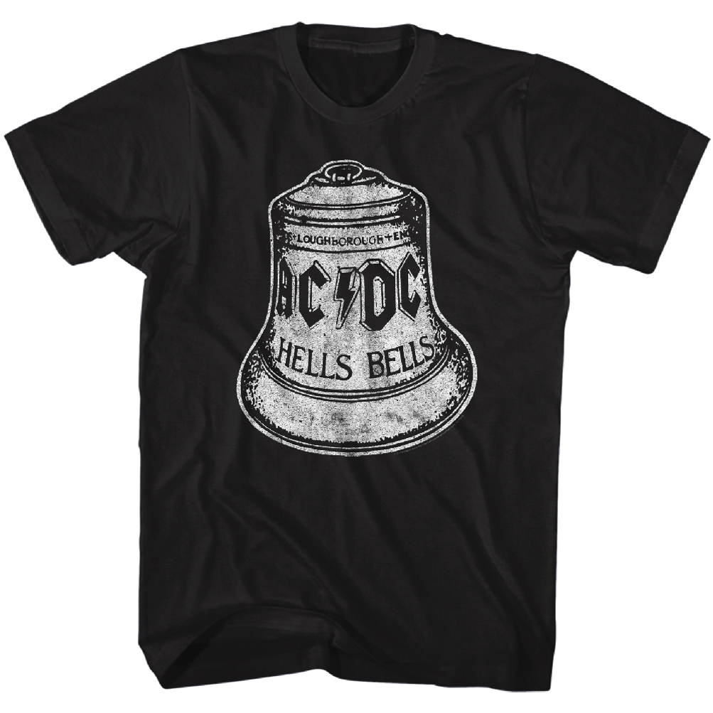 AC/DC Shirt Hells Bells Black T-Shirt - AC/DC Hells Bells Shirts