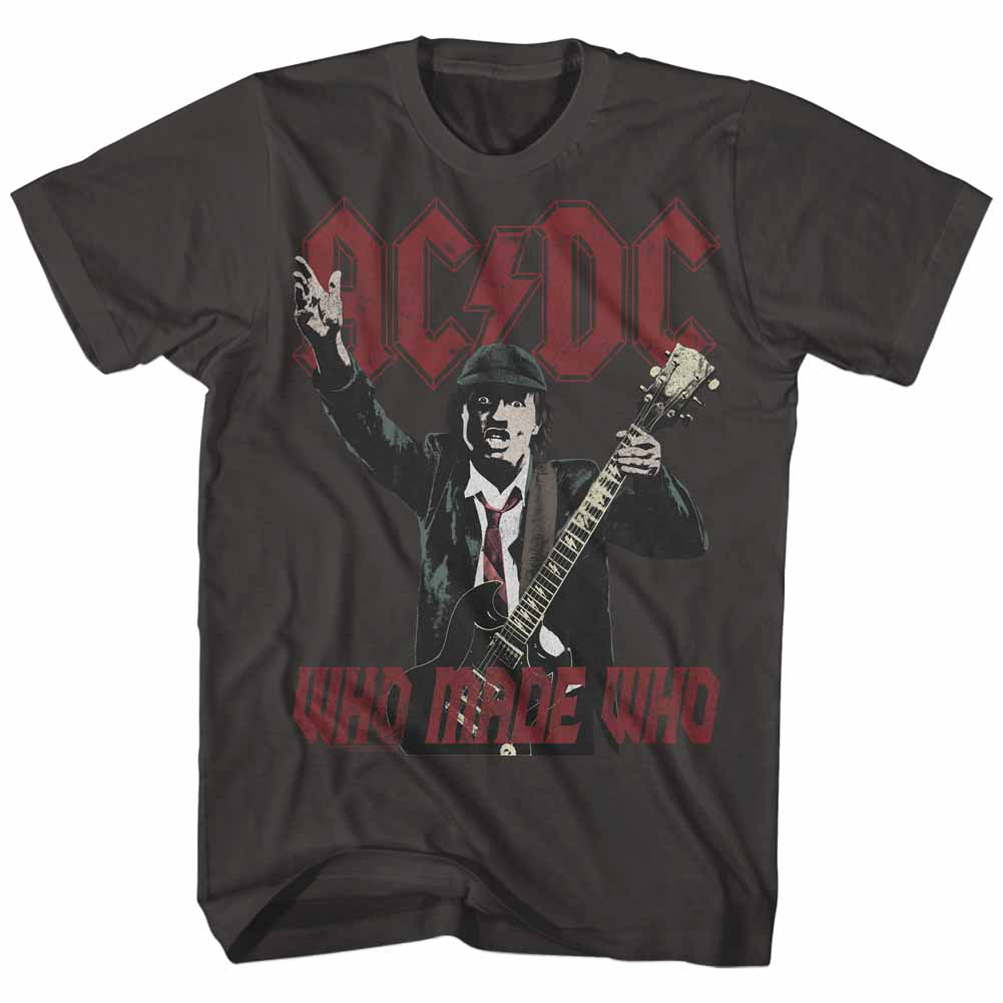 AC/DC Shirt Who Made Who Black T-Shirt - ACDC T-shirts AC/DC Tee Shirts