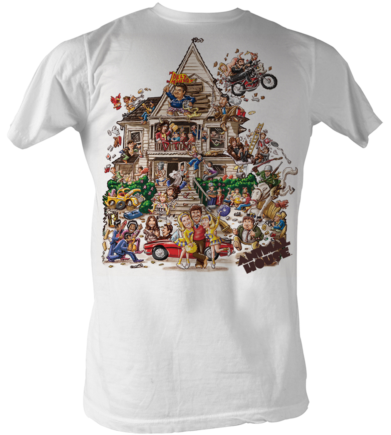 Animal House TShirt House Adult White Tee Shirt Animal House Shirts