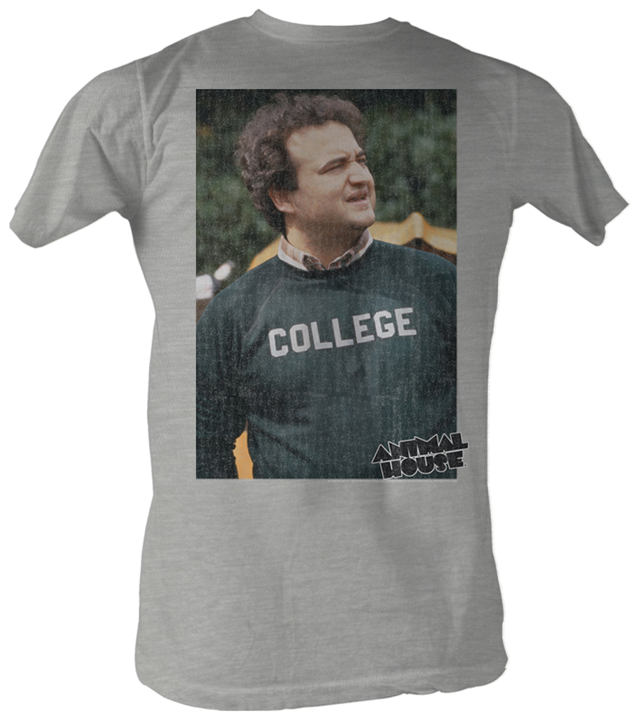 Animal House TShirt Huh Adult Heather Grey Tee Shirt Animal House