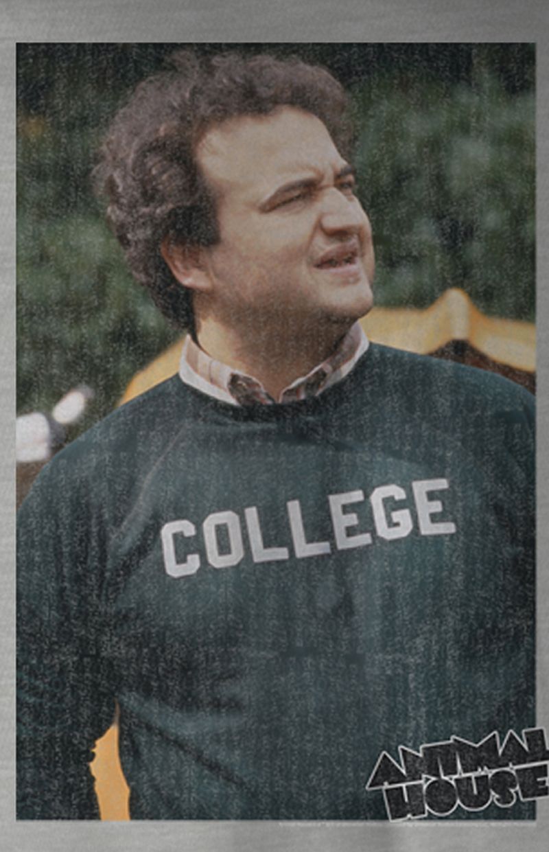 Animal House TShirt Huh Adult Heather Grey Tee Shirt Animal House