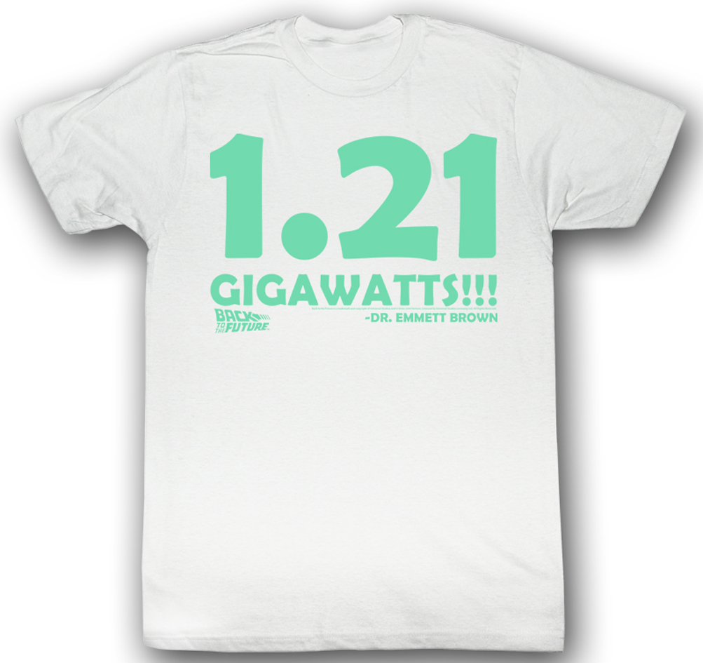 Doc Brown Zurück In Die Zukunft Back To The Future 1.21 Gigawatts Spaß - Foto 4