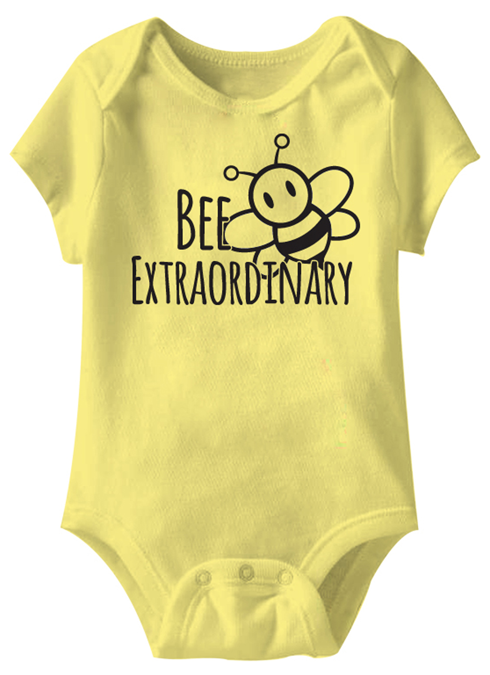 Bee Extraordinary Funny Baby Romper Yellow Infant Babies Creeper
