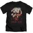 Kids Lord of the Rings URUK HAI T-shirt - Black