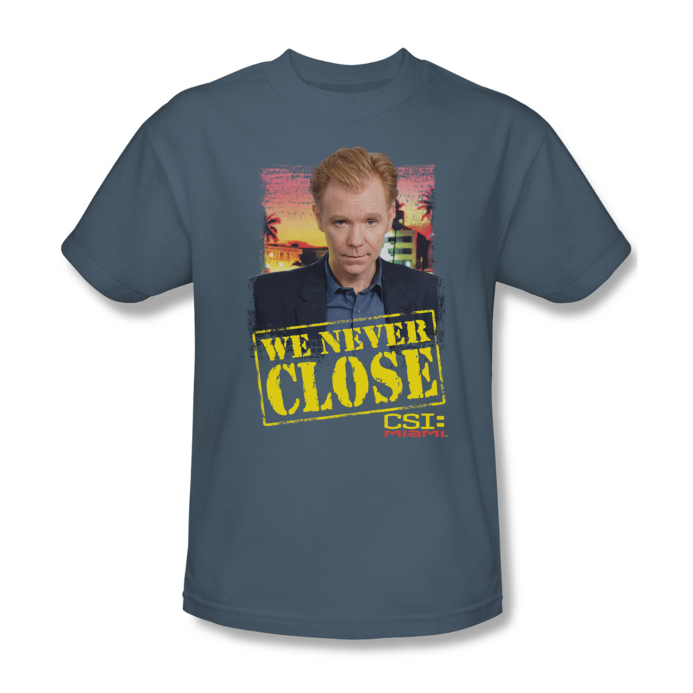 Csi: Miami - Youth The Cast In Black T-Shirt In Black, X-Large, Black