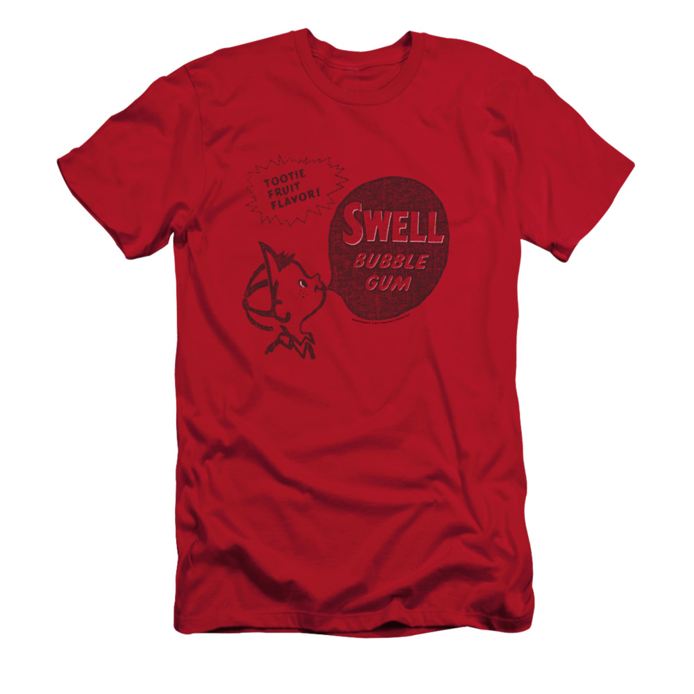 Double Bubble Shirt Slim Fit Swell Gum Red TShirt Double Bubble