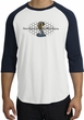 Ford Mustang Cobra Raglan Shirt - Ford Motor Company Grill White/Navy