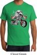 Mens Biker Shirt Eagle Biker Organic Tee T-Shirt