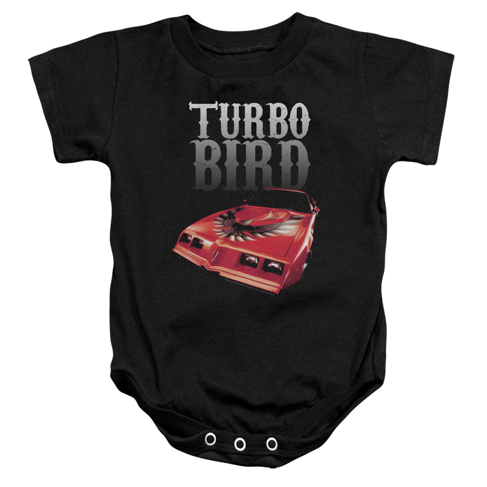 Pontiac Baby Romper Turbo Bird Black Infant Babies Creeper Pontiac
