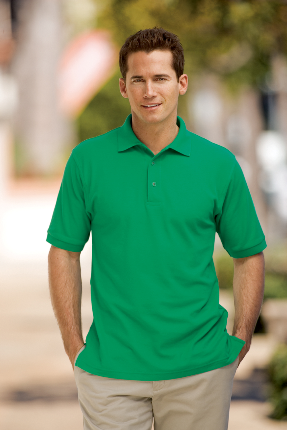 Port Authority Polo Sport Shirt Tall Sizes Silk Touch Port Authority