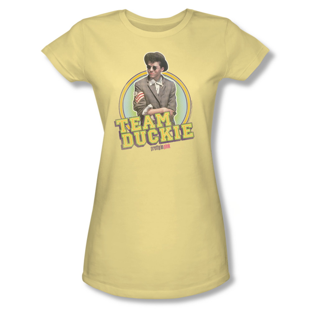 Pretty In Pink Shirt Juniors Team Duckie Banana Tee TShirt Pretty In