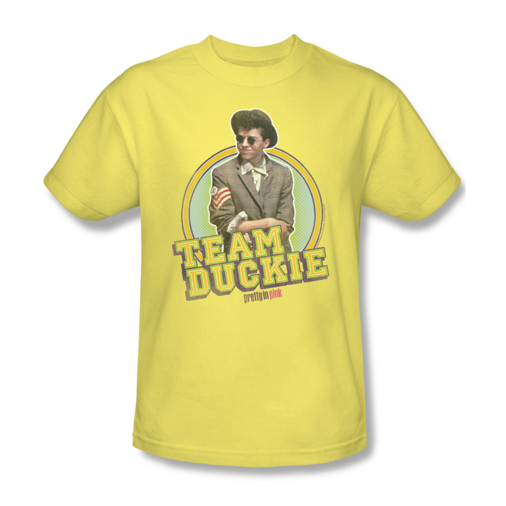 Pretty In Pink Shirt Team Duckie Adult Banana Tee TShirt Pretty In