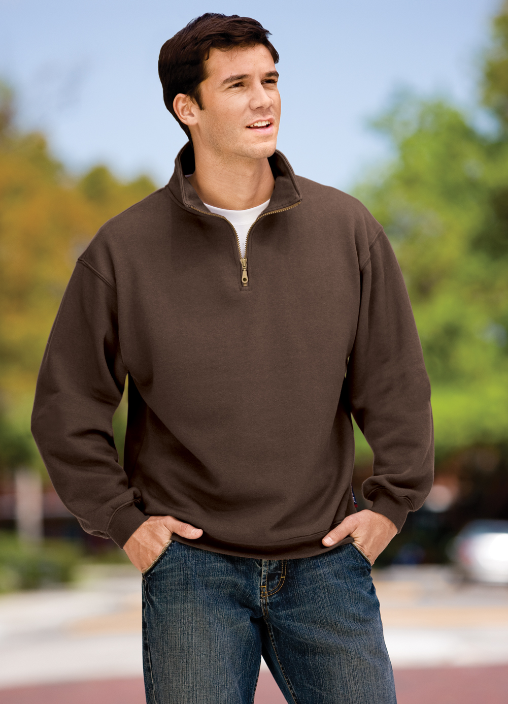Sport Tek Quarter Zip Sweatshirt Athletic Fleece Sweat Shirt - Sport