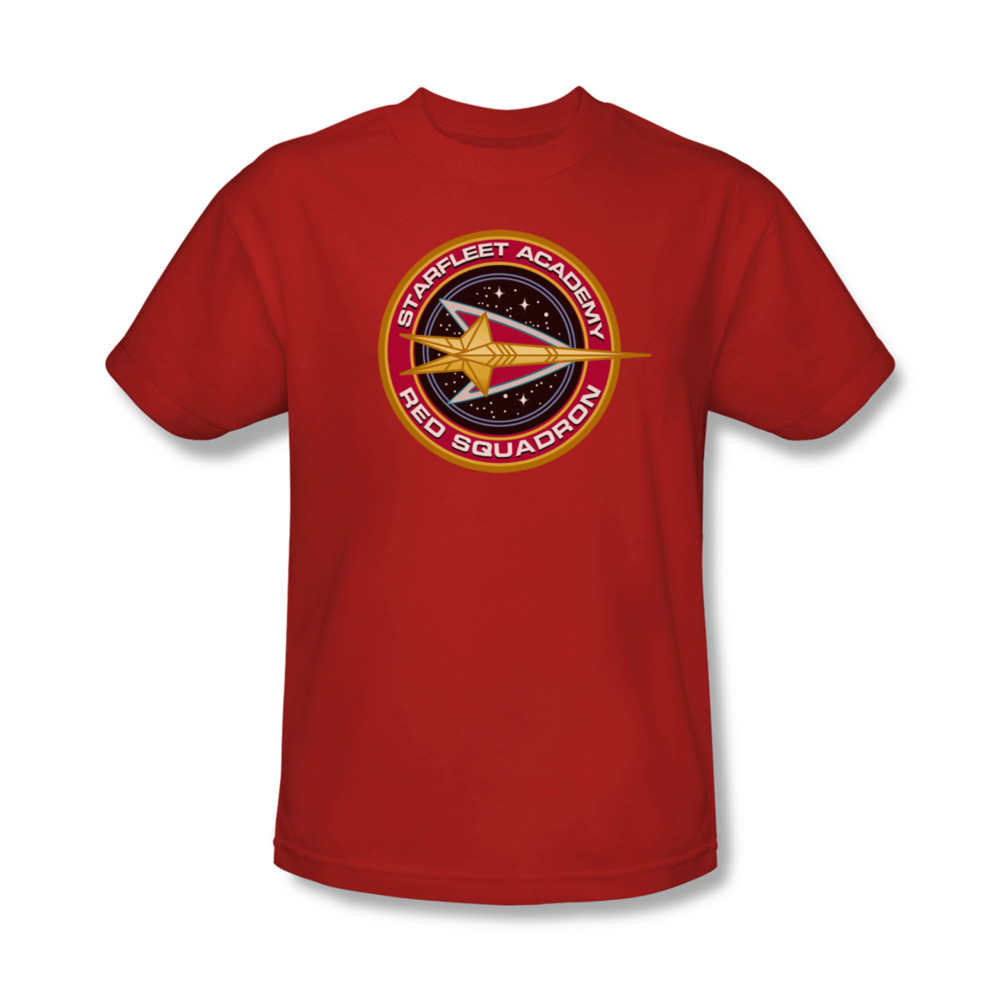 Star Trek Shirt Red Squadron Red TShirt Star Trek Red Squadron Shirts