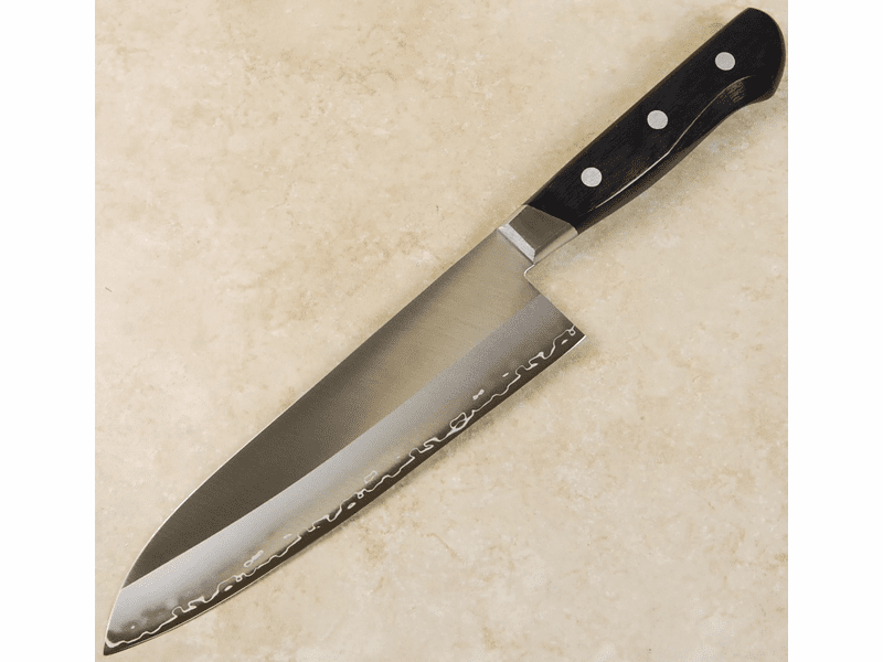 Kotetsu Hamon Santoku 180mm