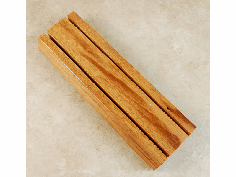 Two Slot Cleaver Knife Stand