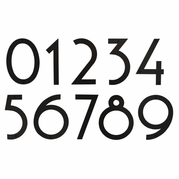 Aluminum House Numbers
