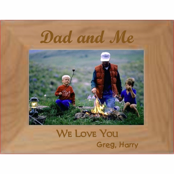Dad and Me Personalized Picture Frame