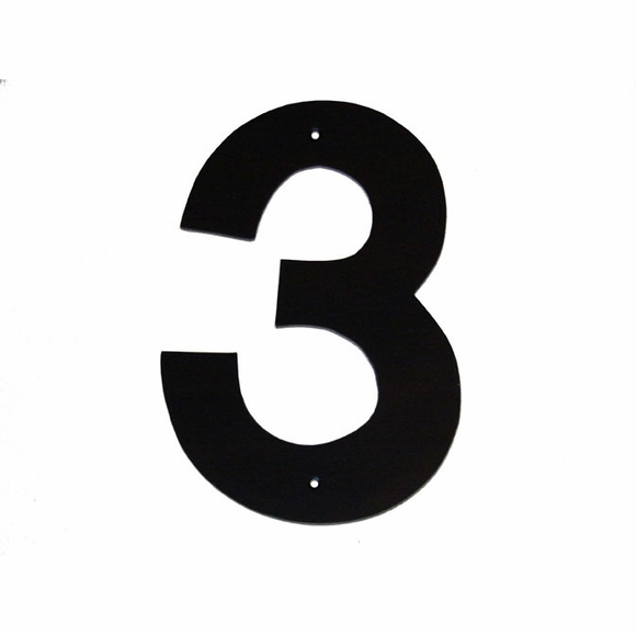 Jumbo 24" Cast Aluminum House Number