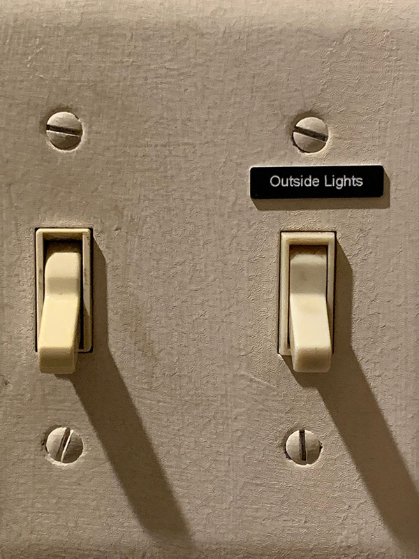 Lightswitch Labels Custom Made Stick On Label To Mark Any Light or Switch