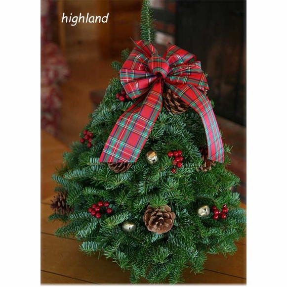 Live Decorated Balsam Tabletop Christmas Tree
