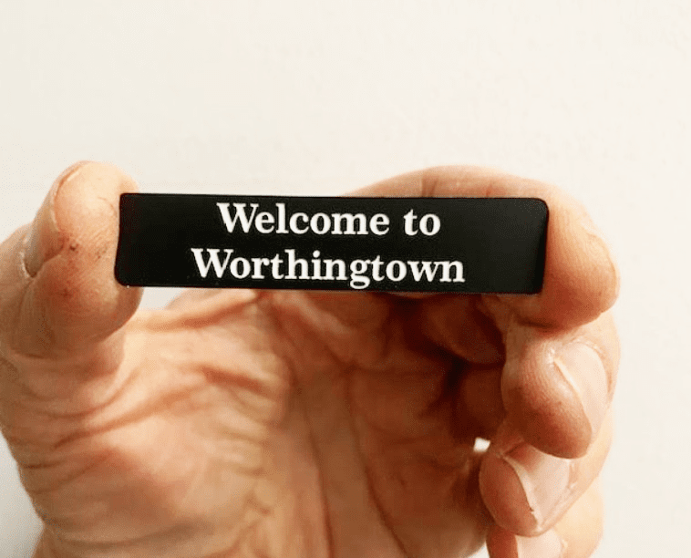 Model Railroad Sign Miniature Custom Train Set Scenery Signs