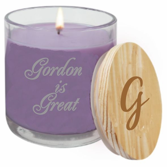 Personalized Scented Candle