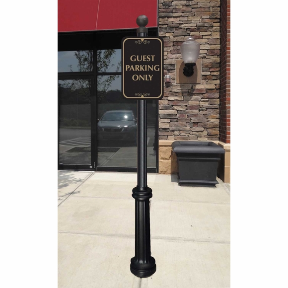 Custom Sign and Post