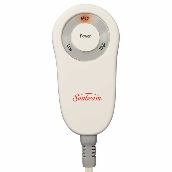 Sunbeam electric foot warming pad