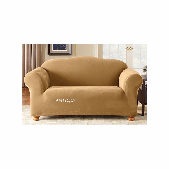 Surefit 1 Piece Stretch Pique Loveseat Cover