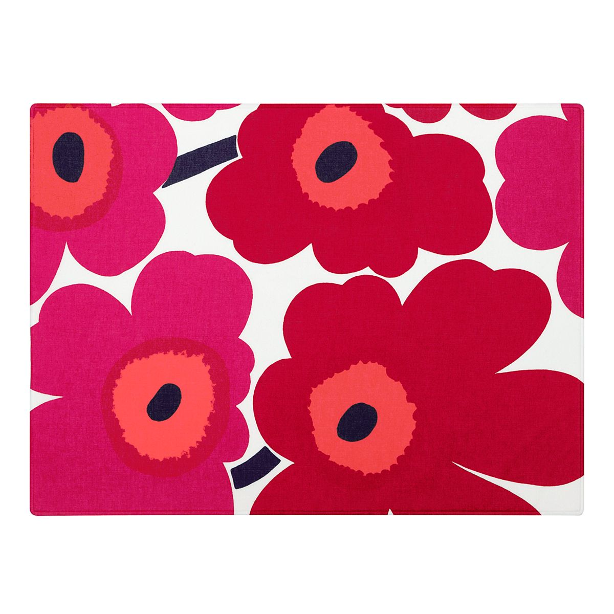 Marimekko Unikko Red Acryliccoated Placemat Marimekko Sale