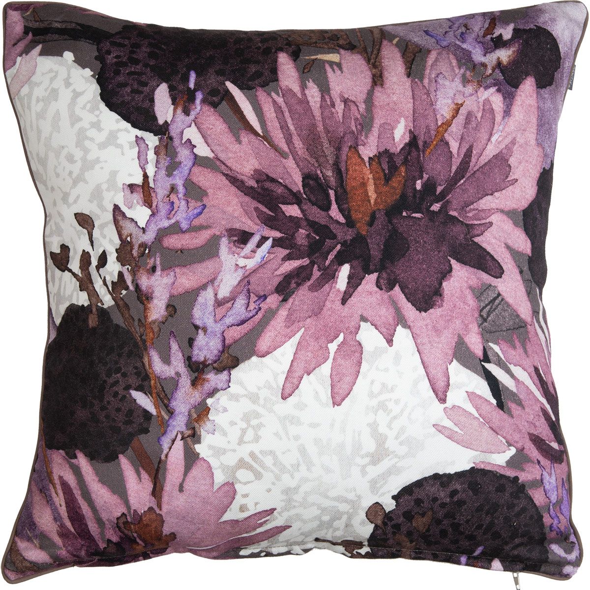 Pentik Laventeli Burgundy Throw Pillow Pentik Throw Pillows, Blankets, & Rugs