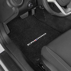 thumbnail image 2 of Lloyd Mats Velourtex Front Floor Mats For 1955-57 Chevy Bel Air W/ Chevrolet Vintage Crest Logo 2 of 6