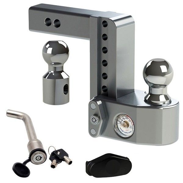 Weigh Safe Hitch Adjustable Ball Mount w/ Scale Weigh Safe Hitch w