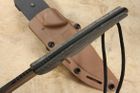 Attleboro Knife - Desert Tan Sheath - Serrated