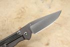 Chris Reeve Knives - Large Sebenza 31 Black Canvas Micarta Inlay